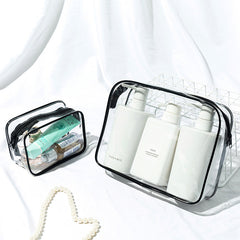 Transparent Waterproof Cosmetic Bag PVC Makeup Storage Organizer