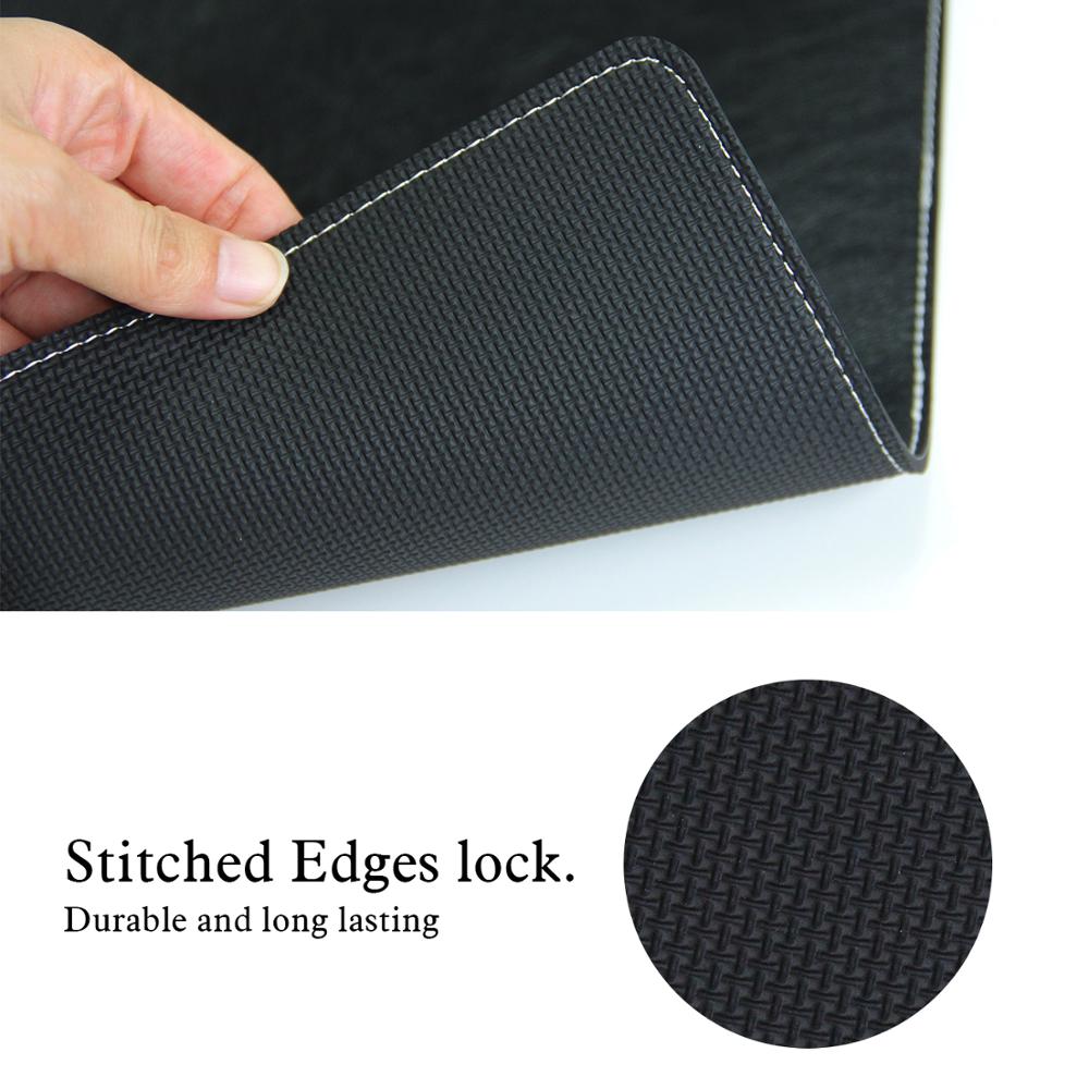 Leather Desk Pad Mouse Pad Anti slip Waterproof Office Desk Mat