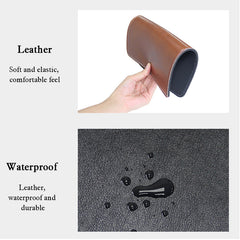 Leather Desk Pad Mouse Pad Anti slip Waterproof Office Desk Mat