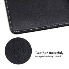 Leather Desk Pad Mouse Pad Anti slip Waterproof Office Desk Mat