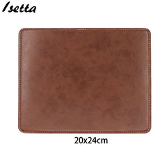 Leather Desk Pad Mouse Pad Anti slip Waterproof Office Desk Mat