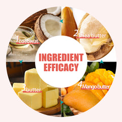 50g Coconut Bomb Hair Mask Repairs Dry & Damaged Hair, Makes Hair Smooth