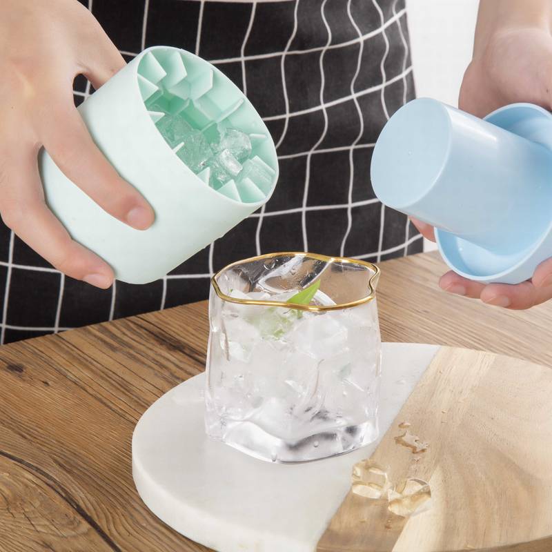 Ice Tray Ice Bucket Cup Mold for Making Ice Cube - Household Kitchen Storage