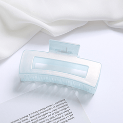 5pc Pearlescent Rectangle Hair Claw for Women