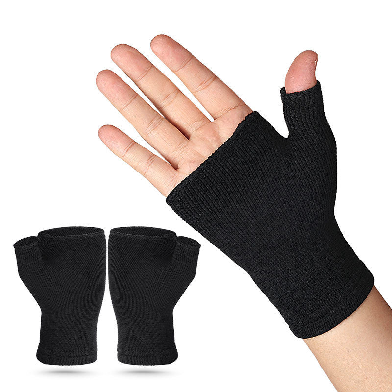 Men's Half Finger Pressure Gloves for Outdoor Sports
