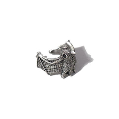Retro Punk Style Bat Ring Halloween Ring Men