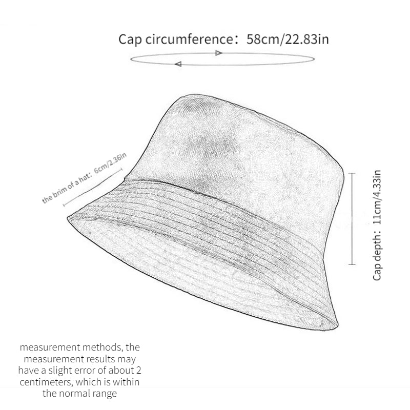 Men's Letter Print Fisherman Hat Outdoor Sunshade Hat