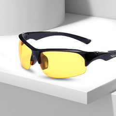 Windproof Sports Sunglasses For Men Driving Riding With Box