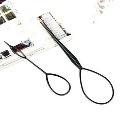 Hair Braiding Tool Hair Tie Accessories DIY Hair Kit Ponytail Maker