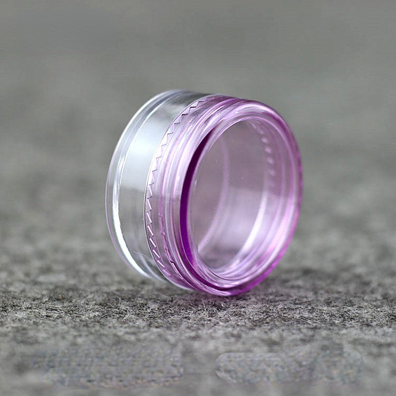 10pcs Plastic Cream Pot Jars Cosmetic Sample Containers 5g