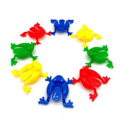 18pcs Jumping Frog Bounce Fidget Toys Party Favor Holiday Accessory Gift