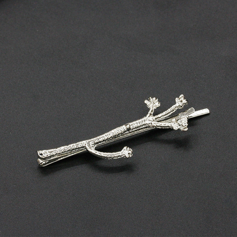 Golden Hair Pin Metal Branches Hair Clip Wedding Hair Accessories