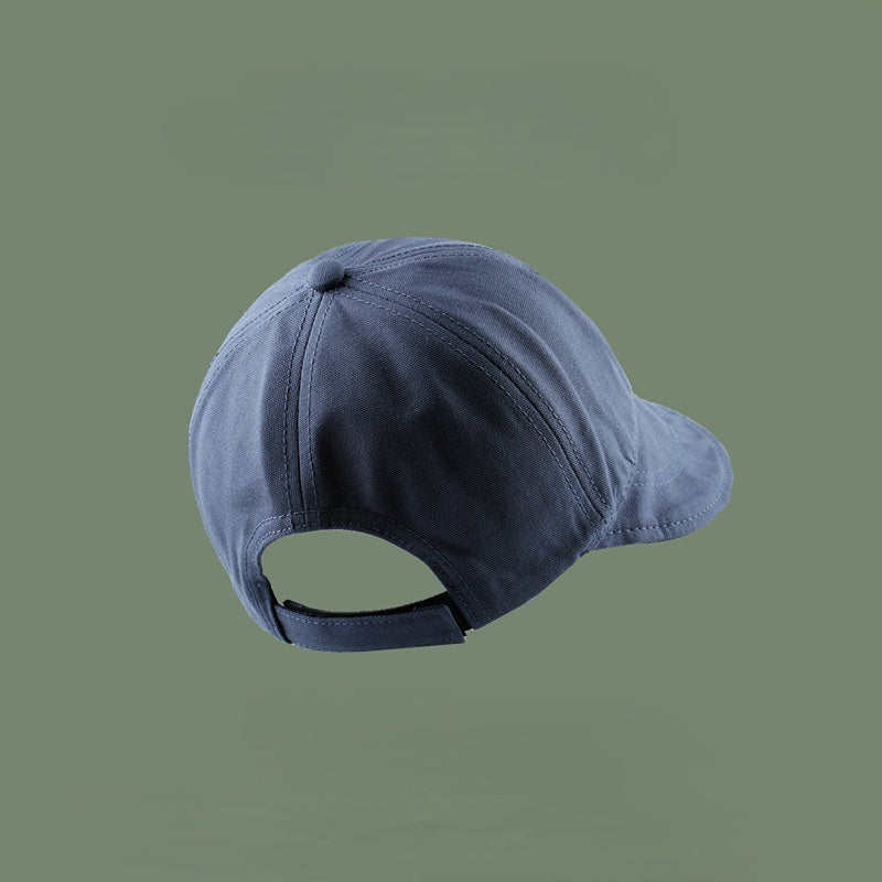 Women's Ponytail Cotton Sun Hat UV Protection Bucket Hat