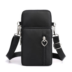 Minimalist Crossbody Bag Zipper Shoulder Bag Outdoor Phone Bag