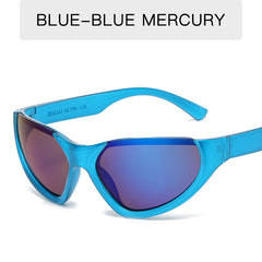 Y2K Mixed Sports Sunglasses Street Style Decorative Glasses For Men