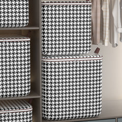Quilt Storage Bags Foldable Bins Closet Organizers Stackable Containers