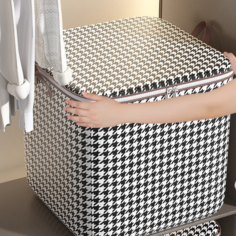 Quilt Storage Bags Foldable Bins Closet Organizers Stackable Containers