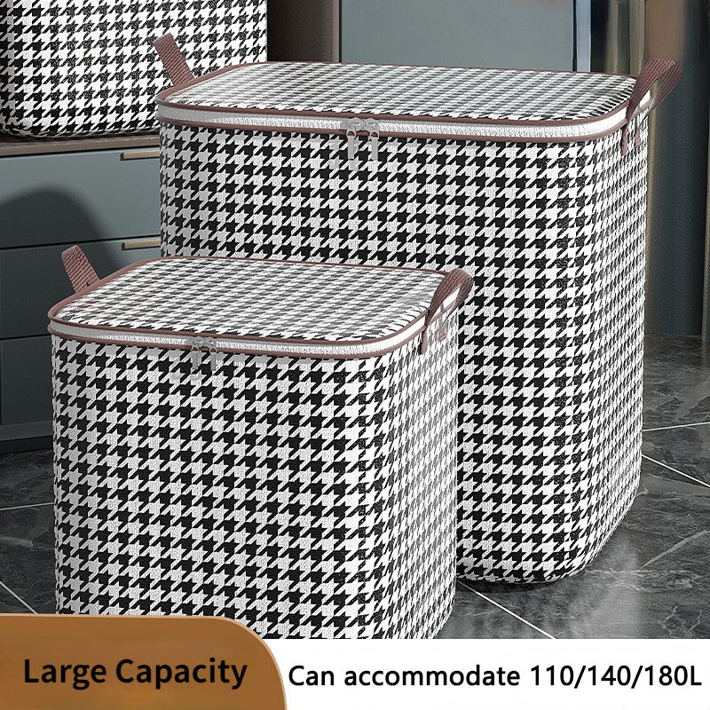 Quilt Storage Bags Foldable Bins Closet Organizers Stackable Containers