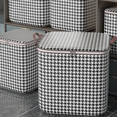 Quilt Storage Bags Foldable Bins Closet Organizers Stackable Containers