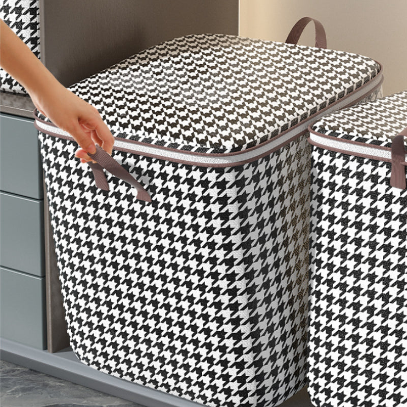 Quilt Storage Bags Foldable Bins Closet Organizers Stackable Containers