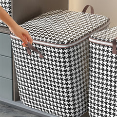 Quilt Storage Bags Foldable Bins Closet Organizers Stackable Containers