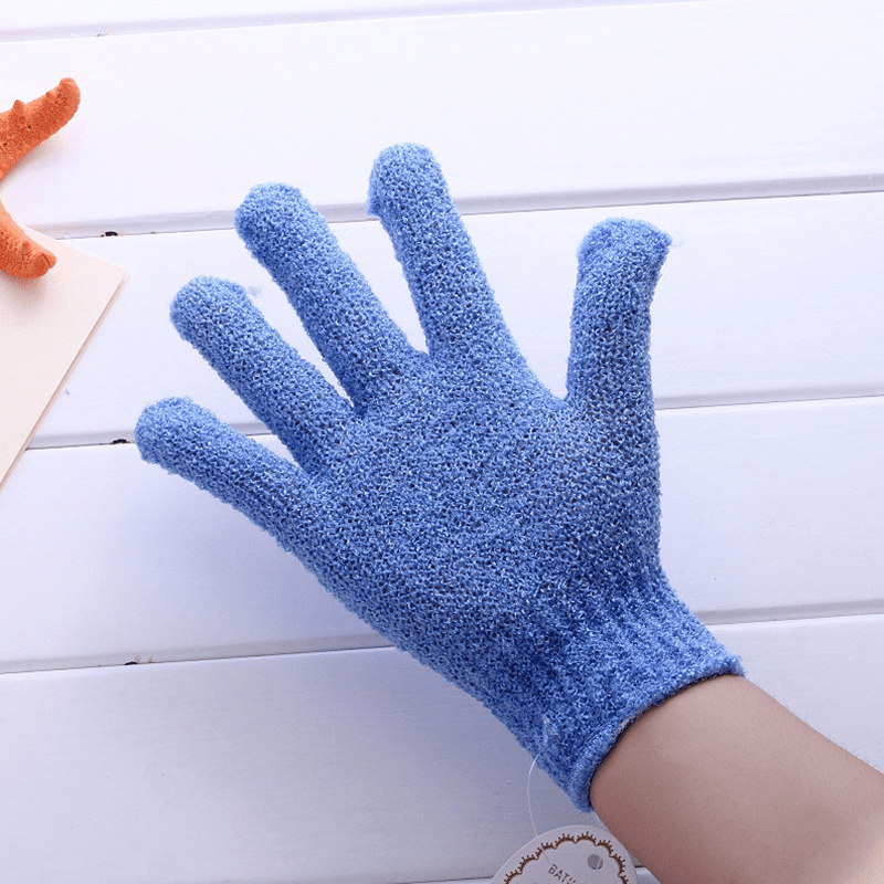 Exfoliating Body Massage Sponge Bath Gloves Skin Wash Cloth Shower Scrubber