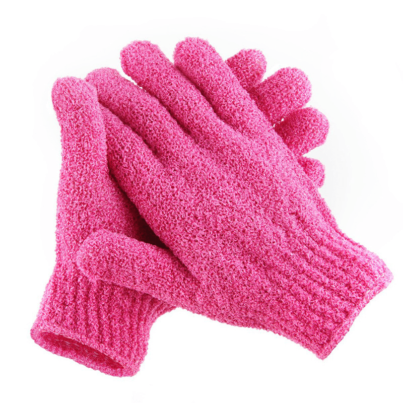 Exfoliating Body Massage Sponge Bath Gloves Skin Wash Cloth Shower Scrubber