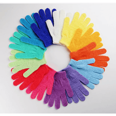 Exfoliating Body Massage Sponge Bath Gloves Skin Wash Cloth Shower Scrubber