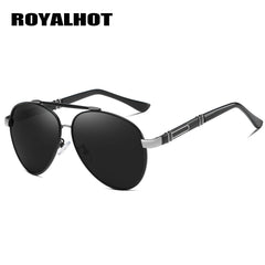 Polarized Oval Frame Sunglasses Driving Sun Glasses Shades Oculos Masculino
