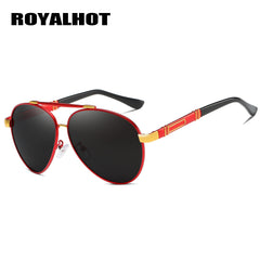 Polarized Oval Frame Sunglasses Driving Sun Glasses Shades Oculos Masculino