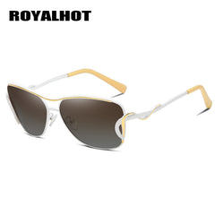 RoyalHot Polarized Oval Frame Sunglasses Driving Sun Glasses Shades