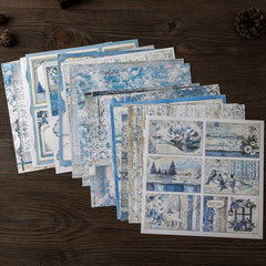 15 Sheets Retro Journal Ballet Decoration DIY Tools Student Stationery