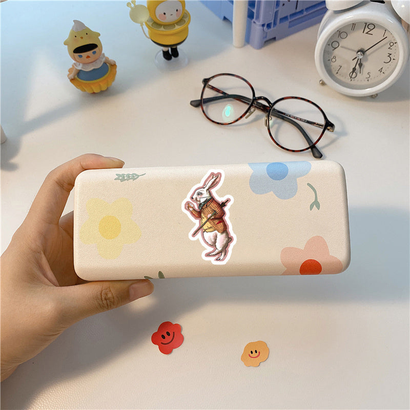 37pcs Alice Tea Party Sticker Children's DIY Stationery Computer Stickers