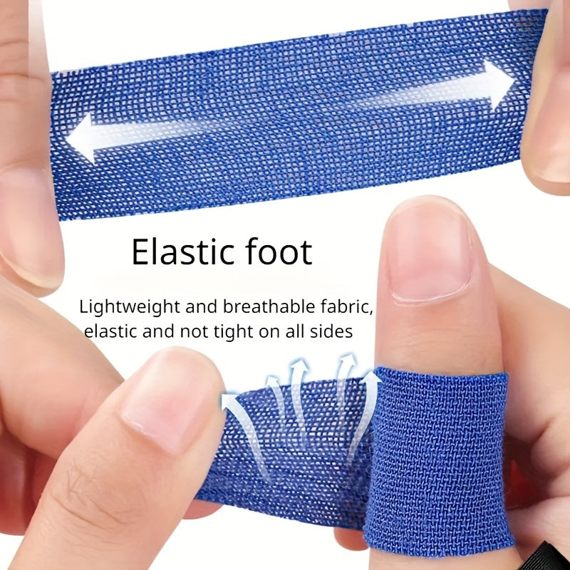 20pcs Elastic Finger Guard Patch Thumb Fixation Support Anti friction Sports Tap