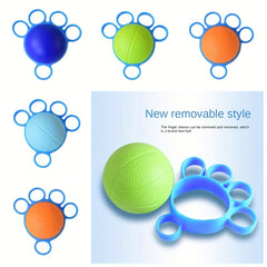 Finger Grip Ball Finger Expander Strength Recovery Trainer