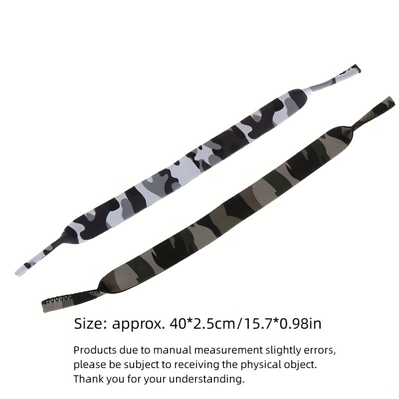Camo Eyeglasses Lanyard Sunglasses Neck Cord Strap Band