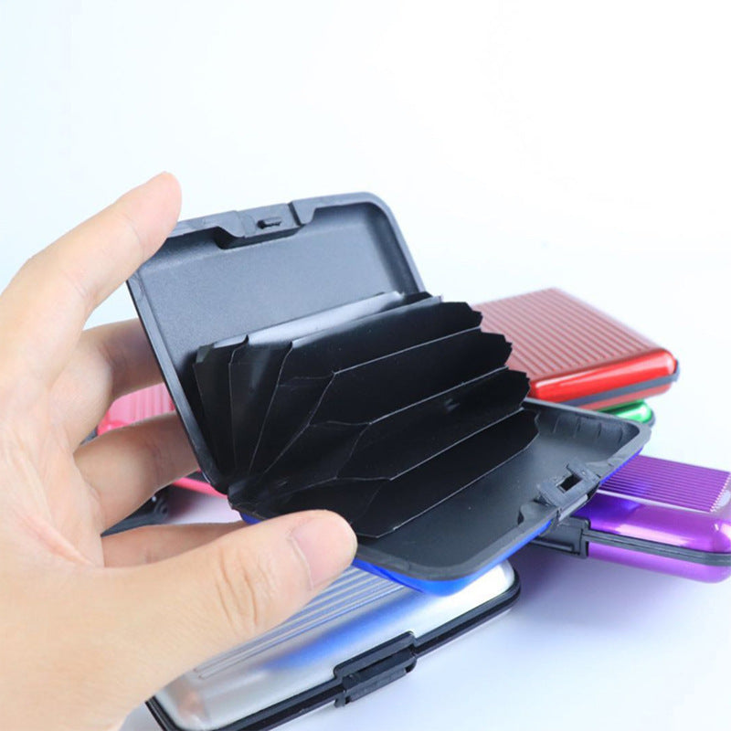 Aluminum Card Case Business Card Box Bank Card Box