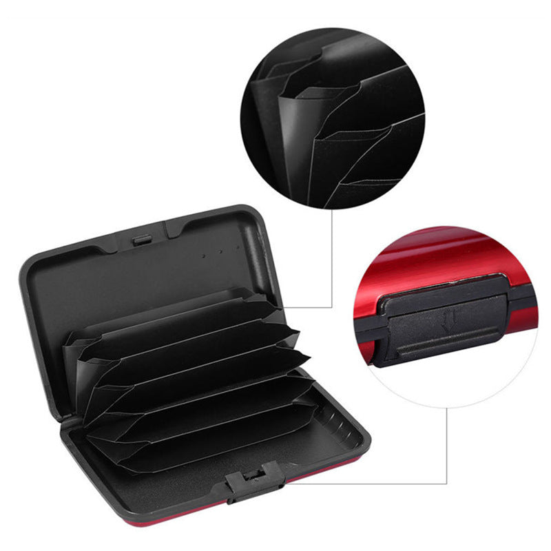 Aluminum Card Case Business Card Box Bank Card Box