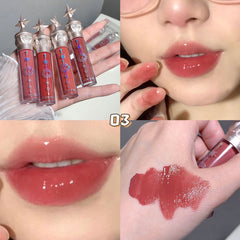 Moisturizing Mirror Lip Gloss Set Glass Glow Lips Thick Matte Lip Glaze Lipstick