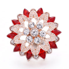 Rhinestone Crystal Snap Button Jewelry For DIY Accessories