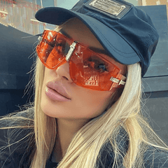 Y2K Clear Candy Frame Sunglasses UV400