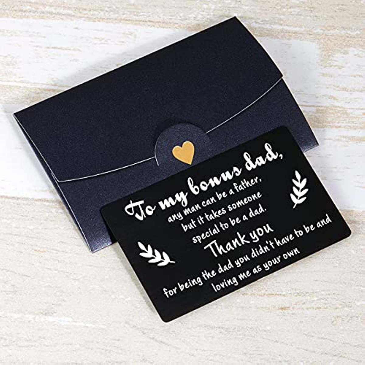 Dad Gift Wallet Card Insert From Daughter Son Birthday Christmas