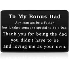 Dad Gift Wallet Card Insert From Daughter Son Birthday Christmas