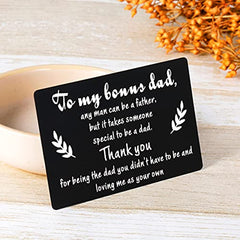 Dad Gift Wallet Card Insert From Daughter Son Birthday Christmas
