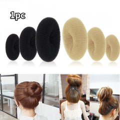 Foam Sponge Bun Head Tie Donut Shape Hair Accessory Hair Bun Maker