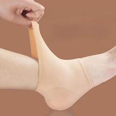 Moisturizing Heel Socks for Dry Feet - Supportive Silicone Heel Pro