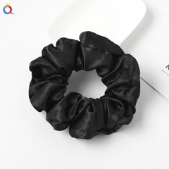 Large Satin Scrunchies Solid Hair Rope Hair Tie Hair Ring