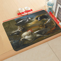 Soft Thickened Kitchen Mat Non-slip Rooster-proof Floor Mat Rustic Waterproof