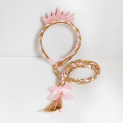 Braided Wig Headband Headdress For Girls