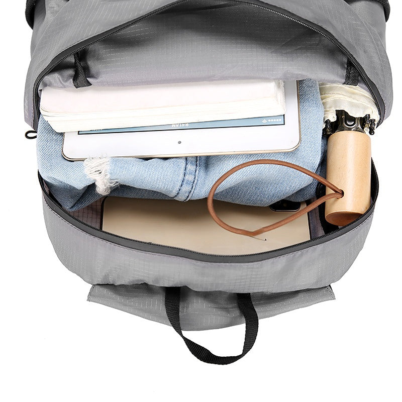 Foldable Waterproof Backpack for Traveling - Lightweight Portable Bag